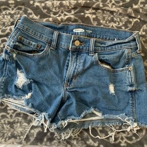 Old Navy Boyfriend Mid Rise Jean Shorts